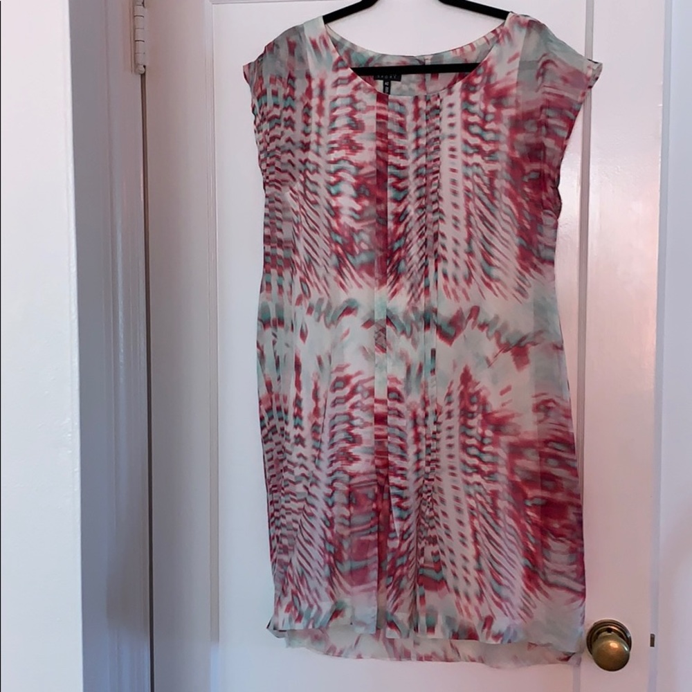 Escada tie dye midi dress